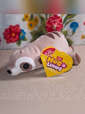 Moly Meerkat by ZURU, Small, Sleeping Pillow, Stuffed Animal Sensory Plush 8"